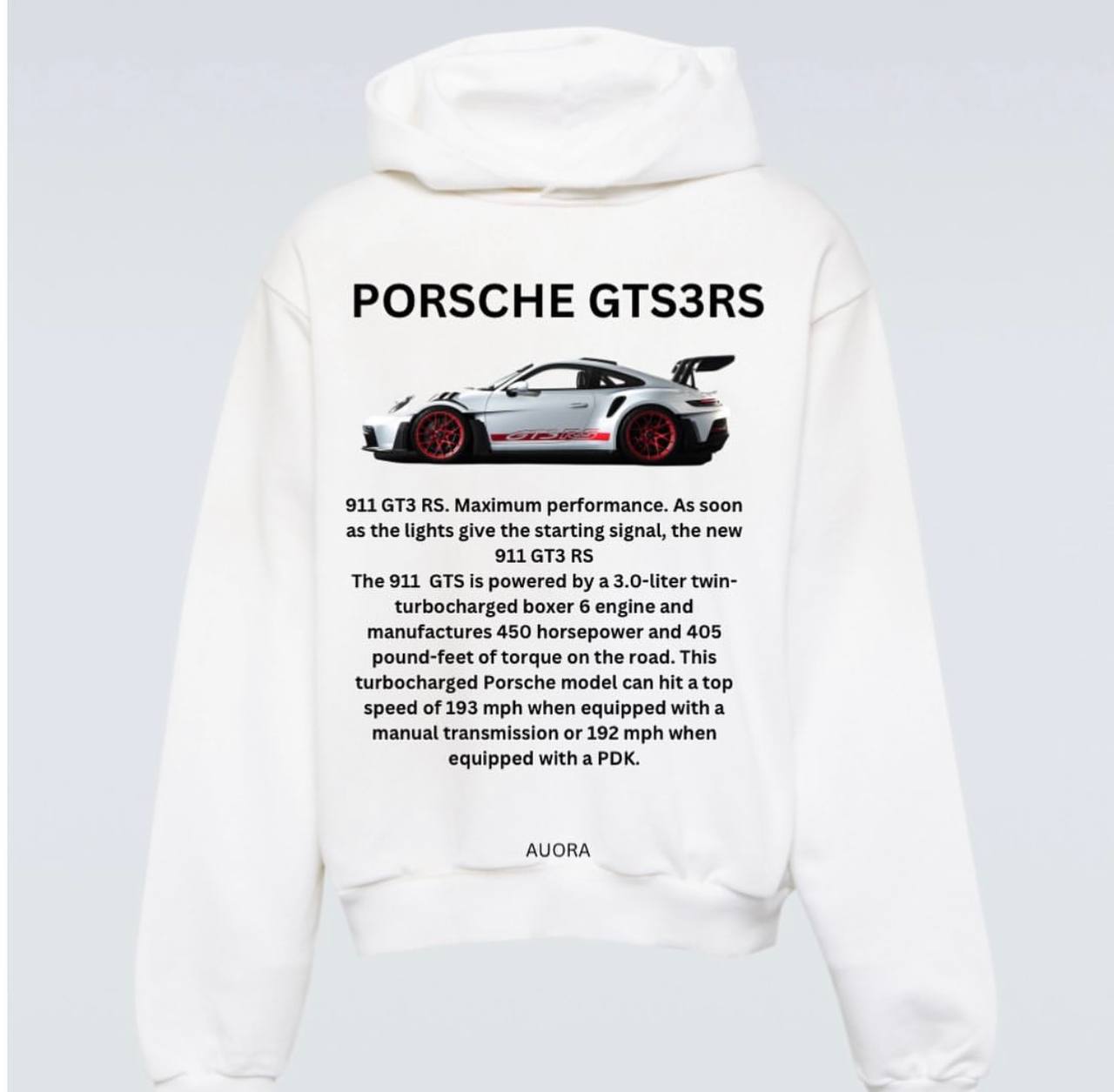 Unisex Hoodie - Prosche GT3S3RS | Comfortable & All Season Wear